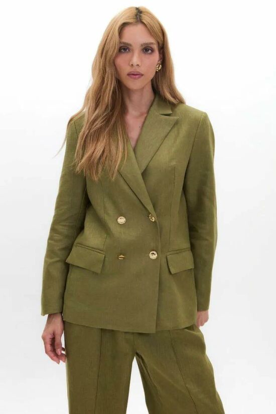 Imagem de Blazer Selena Verde Bamboo Le Blog